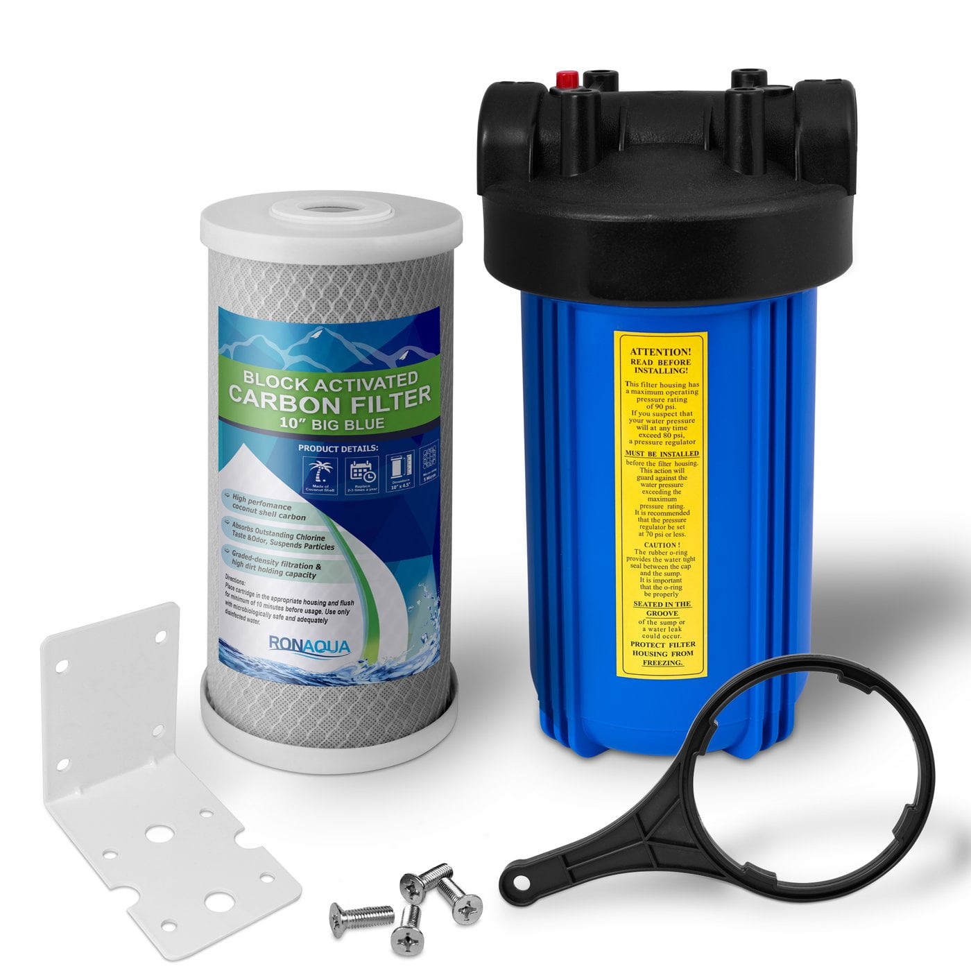 Universal 10 inch Filter Compatible with Crystal Quest Thunder 4000MP RO/UF with pressure pump Denali Pure Brand 9-Pack Replacement for Crystal Quest CQE-RO-00116 Activated Carbon Block Filter Universal 10 inch Filter Compatible with Crystal Quest Thunder 4000MP RO/UF with pressure pump Denali Pure Brand 9-Pack Replacement for Crystal Quest CQE-RO-00116 Activated Carbon Block Filter