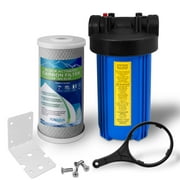 10" Big Blue Whole House Water Filter with Carbon Block Water Filter