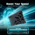 thumbnail image 4 of KingSpec V5 256GB 2.5" SATA3 SSD 3D NAND Flash Internal Solid State Drive Compatible with Gaming PS4 PS5 Laptop Desktop, 4 of 11
