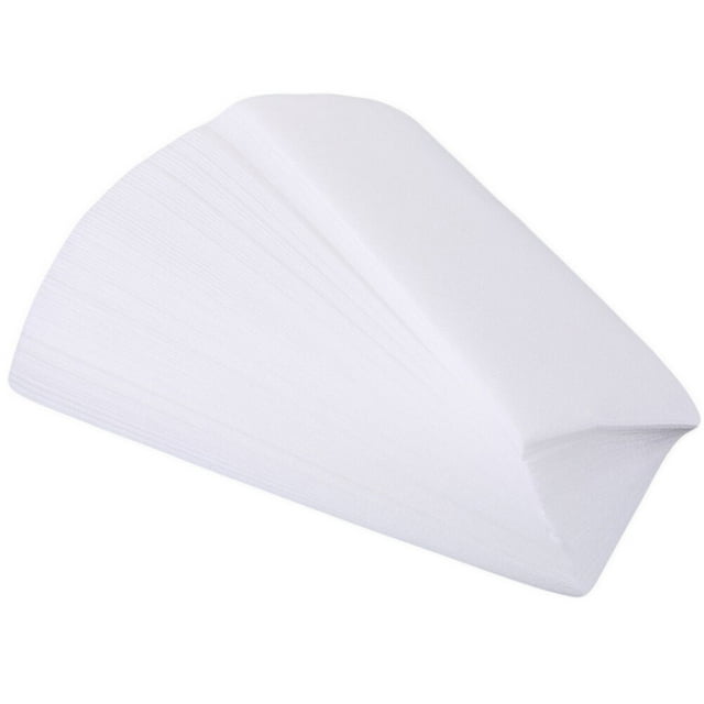 200Pcs Non Woven Wax Papers Strips Facial Body Hair Removal Waxing Strips