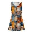 thumbnail image 4 of Vestidos de Verano con Cuello en V para Mujeres 2025 Casual con Bolsillos Boho Beach Camisetas Vestido Tanque Suelto, 4 of 7