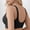Black, variant on Women's Wireless Seamless Satin Bra, Unlined Lift & Support, Side Coverage, Breathable Comfort Everyday Bra Beige XXL