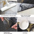 thumbnail image 3 of Black White Gold Marble Pattern Kitchen Rug Mat,Kitchen Runner Rugs Non Skid Washable,Decorative Kitchen Floor Mats for Kitchen,Sink,Laundry,17"X47", 3 of 5