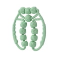 thumbnail image 3 of Rodillo masajeador de piernas de 12 ruedas para ejercicios de 360 degree, ideal para deportes. verde, 3 of 9