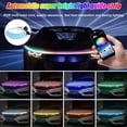 thumbnail image 1 of Car Hood LED Strip Light 71inch IP68 Waterproof Engine Hood Guide Light Flexible Hood RGB Decorative Running Light Exterior Auto Daytime Nighttime Headlight for Car Truck, 1 of 9