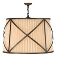 thumbnail image 4 of Meyda 141669 31 in. Muirfield Pleated Fabric Pendant, 4 of 7