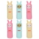 thumbnail image 4 of Kit de tubo de bálsamo labial de 6 piezas herramientas de maquillaje con forma de animal de dibujos animados vacíos tubo de bálsamo labial vacío para lápiz labial casero DIY Anggrek Otros, 4 of 8