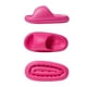 thumbnail image 4 of Pantuflas de plataforma gruesa para mujer, pantuflas de casa antideslizantes para parejas, sandalias planas de EVA con suela suave para verano y playa, 4 of 6