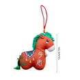 thumbnail image 3 of Lksixu Horse Stuffed Animal Toys, 5 inch Horse Plush Dolls with Embroidery and Bell, Soft Cute Hanging Mascot Chinese Zodiac Horse Pendants, Spring Festival Decorations for Couch Sofa Living Room, 3 of 9