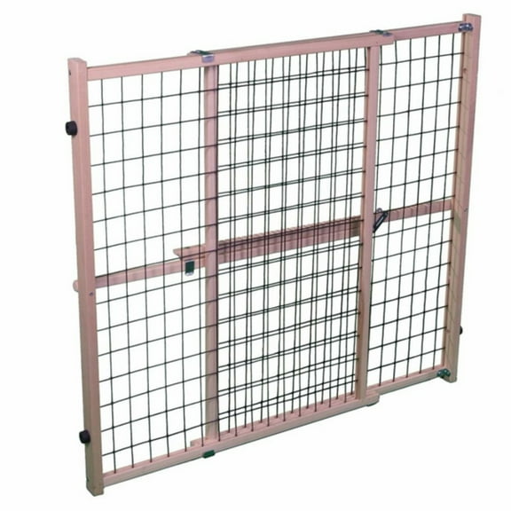 4614A Pet Gate, Wire Mesh, 29.5 to 50 x 32-In. - Quantity 1