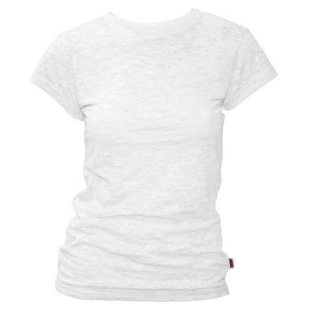 Soffe 256VR100SML Junior Graphic Carrier Tri-Blend Bo Tee, White - Small