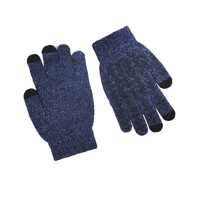 Sonducket Guantes de punto Invierno Mujer Hombre Calentamiento de manos Cubierta Accesorio de ropa Pantalla táctil Punto Guante de dedos completos Tipo 1 guantes y mitones Tipo 6 Sonducket AP010237-06