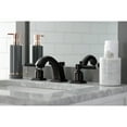 thumbnail image 3 of Kingston Brass FSC4685DKL Kaiser Widespread Bathroom Faucet with Pop-Up Drain, Oil Rubbed Bronze, 3 of 8