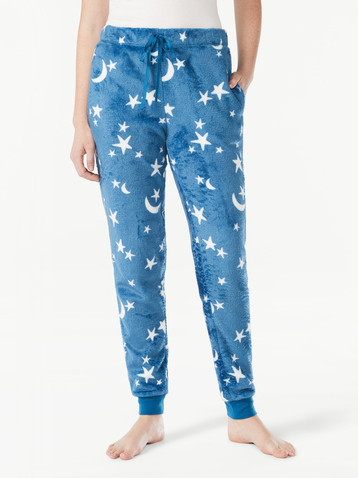 Joyspun Women's Plush Sleep Pants, Sizes S to 3X - Walmart.com