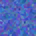 thumbnail image 1 of Ahgly Company Indoor Square Patterned Blue Orchid Blue Abstract Area Rugs, 5' Square, 1 of 6