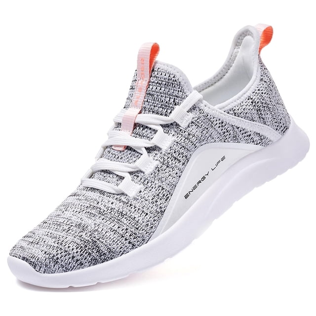 Zapatillas ALEADER Energycloud Slip-On para Mujer Blanco Gris Talle 9.5 US