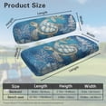 thumbnail image 7 of Jeiento Sea Turtle Golf Cart Seat Covers Club Car Precedent Non-Slip Breathable Golf Car Cushion Cover and Backrest Cover 2 Pack, 7 of 7
