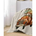thumbnail image 2 of Fall Thanksgiving Truck Sofa Couch Covers for Dog,Washable Sectional Couch Slipcovers for Loveseat with Tassels,Retro Blue Green Autumn Pumpkins Non Slip Sofa Throw Cover Blanket Large 71''x102'', 2 of 8