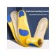 thumbnail image 2 of Running Silicone Gel Cushion Orthopedic Insole for Men Women Memory Foam Breathable Sneakers Shoe Inserts Pad Soft Sport Insoles, 2 of 5
