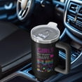thumbnail image 4 of 1pc Neon 40oz Tumbler with Straw & Handle - Insulated Stainless Steel Cup | Holiday Gift for Man Women (Christmas, Valentine's, Birthday), 4 of 5