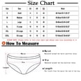 thumbnail image 4 of Blmnix Women Panties Crotchless Panties Hipster Panties No Show Underwear Pink Patch Women Underwear Cotton, 4 of 4
