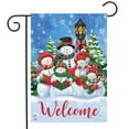 thumbnail image 2 of Briarwood Lane Caroling Snowmen Christmas Garden Flag, 2 of 4