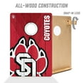 thumbnail image 5 of YouTheFan NCAA South Dakota Coyotes 2' x 3' Cornhole Game, 5 of 6