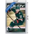 thumbnail image 3 of NHL Minnesota Wild - Matt Boldy 23 Wall Poster, 14.725" x 22.375" Framed, 3 of 5