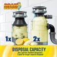 thumbnail image 6 of Drain Weasel Foaming Garbage Disposal Cleaner & Deodorizer Pods, Lemon, 5 Ct, 6 of 9
