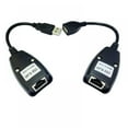 thumbnail image 1 of USB to RJ45 Adapter  USB 2.0 to RJ45 Ethernet Extension Extender Network Adapter Cable Wired LAN Ideal for Use with USB Cameras  Printers  Web Cameras  Keyboard  Mouse Extensions, 1 of 6