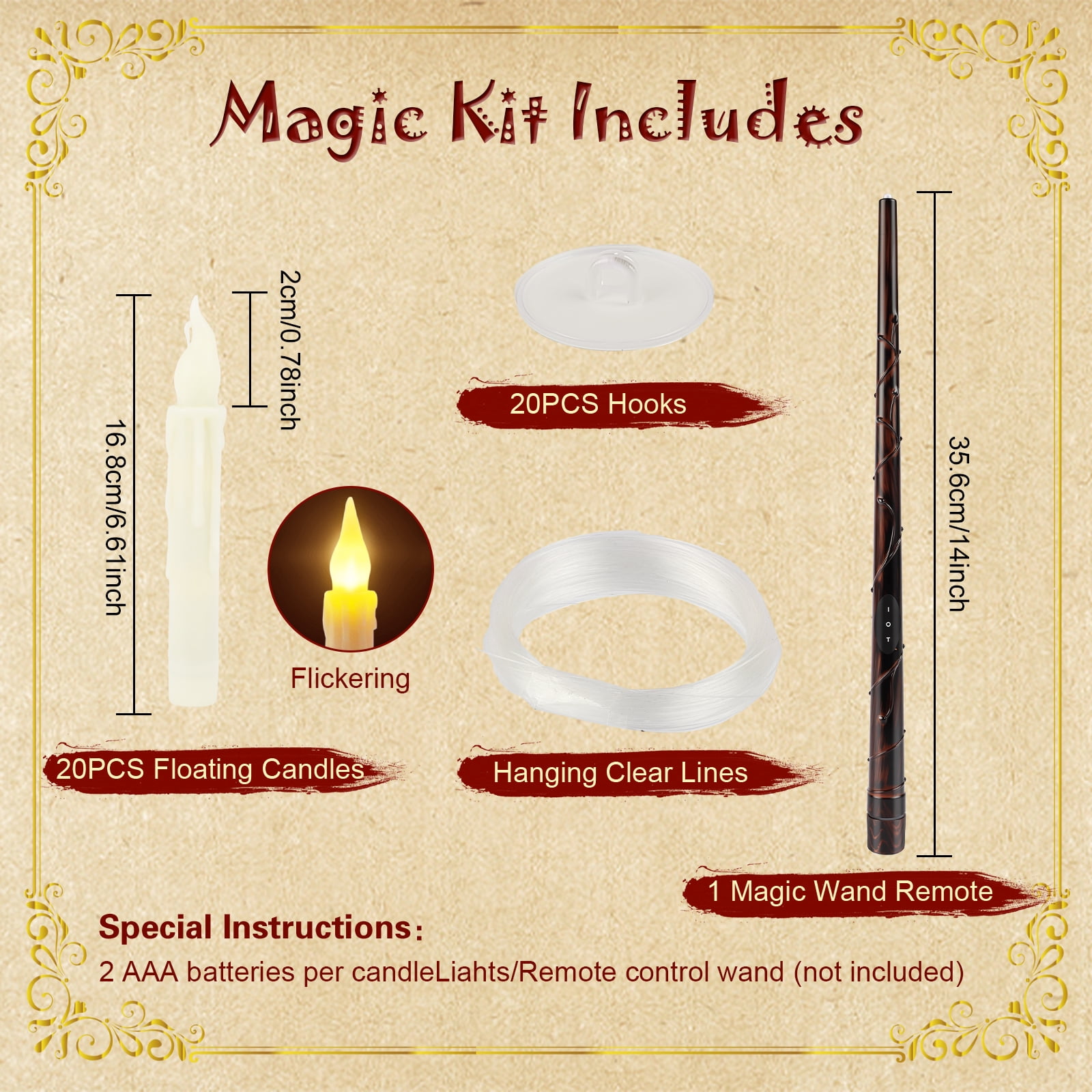 Flickering LED Flameless Floating Candles with Remote, Warm Light Decorations for Indoor/Outdoor Party
