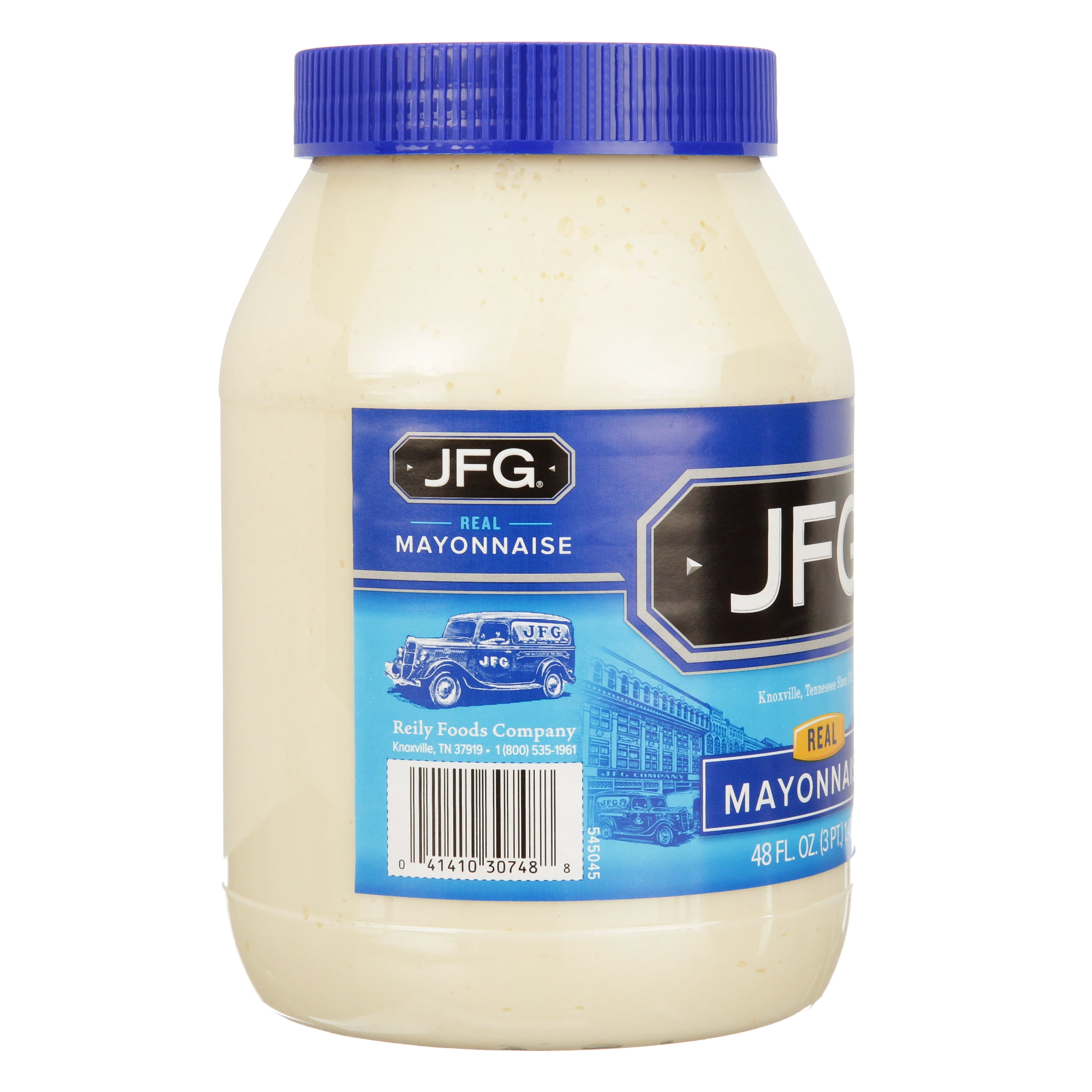 JFG Real Mayonnaise, 48 oz Plastic Jar