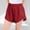 Red, variant on Juslio Shorts for Girls Zipper Breathable Loose Shorts Casual Elastic Waist Shorts Sizes 110