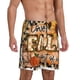 thumbnail image 2 of Fotbe I Love Fall Most Of All Pantalones Cortos de Pijama para Hombre, Ropa de Dormir, Pantalones de Pijama Cortos para Hombre-Medium, 2 of 6