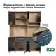 thumbnail image 4 of Cocina Integral Mueble Organizador Despensero Rack Multiusos Cocina, 4 of 8