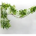 thumbnail image 5 of 5 Pcs Wisteria Garland Artificial Flower Arch Floral Garland Decor Fake Hanging Flowers for Wedding Arch, 5 of 5