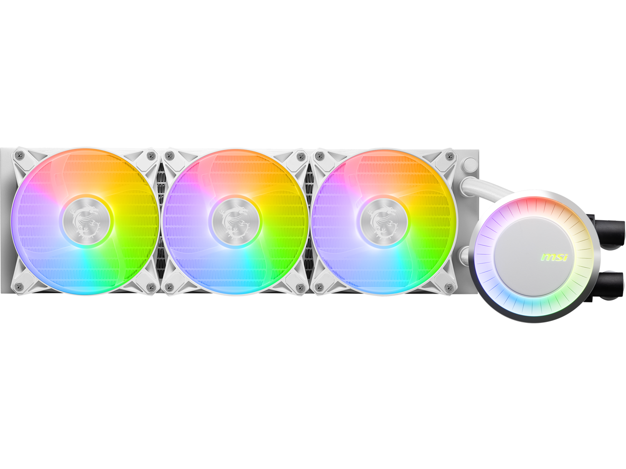 GAMEMAX 360 Digital WH, Liquid CPU Cooler 360mm Addressable