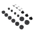 thumbnail image 2 of 21Pcs Drum Cymbal Felt Pad Non Slip Instrument Accessory Replacement Part Set Kit, 2 of 5