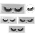 thumbnail image 2 of 1 Pair False Eyelashes Natural 3D Beauty Eyelashes Makeup Eyelashes, 2 of 10