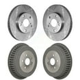 thumbnail image 1 of CMX Front Rear Disc Brake Rotors Drums Kit for Car 1998-2003 Toyota Sienna K8-102129, 1 of 11