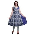 thumbnail image 1 of Bimba Kurta Angrakha pour Femmes Imprimé Sans Manches Style Indien Tunique d'Été, 1 of 6