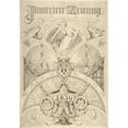 thumbnail image 2 of Johann Caspar Nepomuk Scheuren 14x18 Black Ornate Wood Framed Double Matted Museum Art Print Titled - Title Page for ‘Illustrirte Zeitung 1856’ (1856), 2 of 5