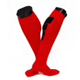 thumbnail image 1 of Lian Style Big Girl's 1 Pair Knee-high Athletic Sports Socks 0025 M(Red w/ Black Stripes), 1 of 4