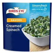 Birds Eye Steamfresh Sauced Creamed Spinach, Frozen, 10.8 oz
