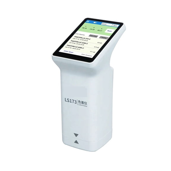 LS173 Portable Multifunctional Colorimeter With Touch Screens Color Analyzer Lab Values Indication