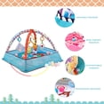 thumbnail image 4 of Ltrototea Playpen Play Mat in Blue，Compact Packaging, Space-Saving, Includes Ocean Balls for Baby's Immersive Fun, 4 of 7