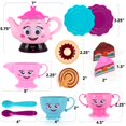 thumbnail image 4 of Set de té ArtCreativity Musical para niñas de 19 piezas de 3 a 6 años, 4 of 6