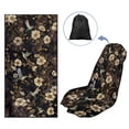 thumbnail image 5 of Xixirimido Hummingbird Boho Floral Print Car Towel Seat Covers Multifunctional Towel for Gym Outdoor Sport, Picnic, Beach, Pet Travel, Non-Slip Washable Car Seat Protector, 5 of 8