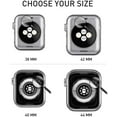 thumbnail image 5 of Delidigi 3 Pack High Clear iwatch Case Screen Protector TPU All Around Shockproof Case Compatible with Apple Watch 38mm, 5 of 5