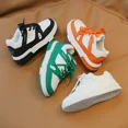 thumbnail image 2 of Zapatos deportivos informales de estilo coreano para niños y niñas, zapatillas blancas medianas y grandes, calzado para niños de temporada de otoño, 2 of 5